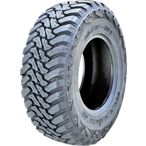 Accelera M/T-01 Mud Off-Road Light Truck Radial Tire-31X10.50R15LT 31X10.50X15 31X10.50-15 109Q Load Range C LRC 6-Ply BSW Black Side Wall