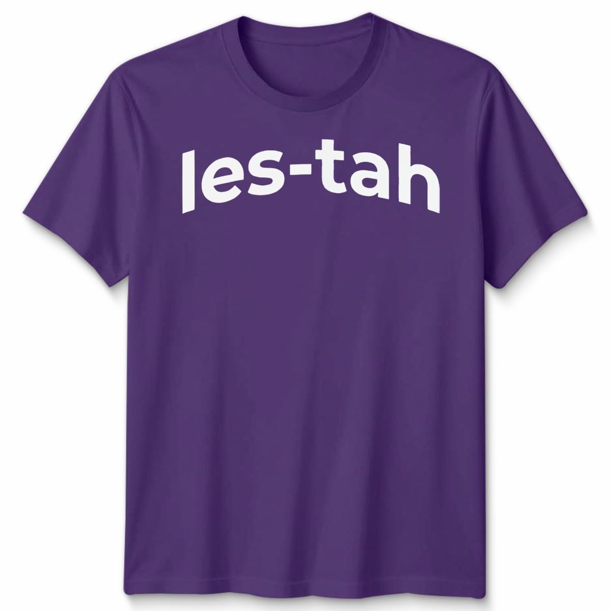 Leicester Lestah Unisex T Shirt Footbal Fan Gift Funny Novelty Soccer Supporters Tee Mens Womens Graphic Top Unisex S Purple