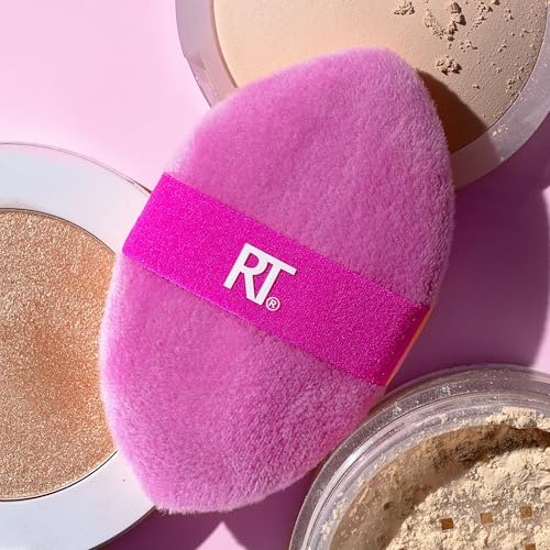 Real Techniques Miracle 2-In-1 Powder Puff, Dual-Sided, Full-Size Makeup Blending Puff, Reversible Elastic Band, Precision Tip Makeup Sponge and Powder Puff, For Liquid, Cream and Powder, 1 Count - Image 12 thumbnail