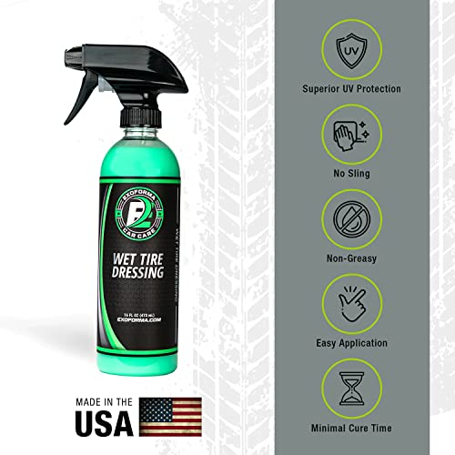 Exoforma WET TIRE DRESSING Spray - Extremely High Shine Tire Dressing thumb #5