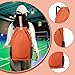 Menolana Tennis Backpack Sports Backpack Supplies Carrying for Women Men Badminton Racquet Bag Tennis Racket Bag for Balls Accessories, Orange