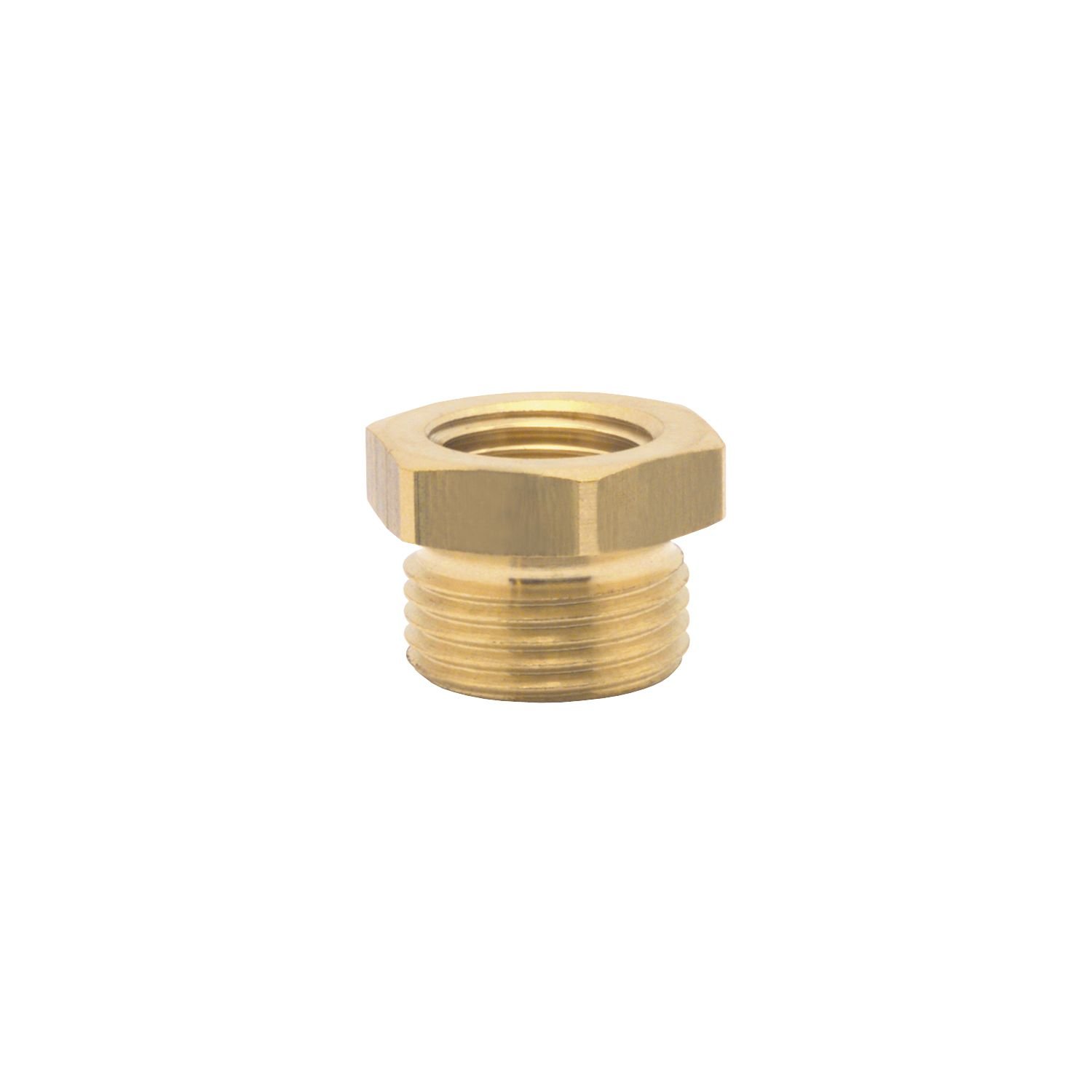 Elmag 42412 Compressed Air Reducing Nipple, Internal Thread, 44565 Inches, Male Thread, 44628 Inches, Brass