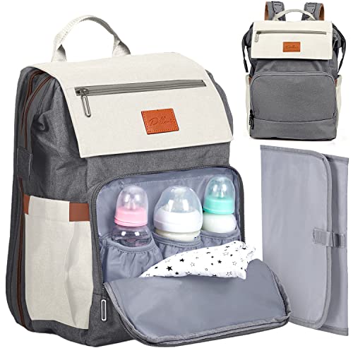 Image of PILLANI Baby Diaper Bag Backpack-Baby Bag for Boys & Girls, Diaper Backpack,Baby Registry Search,Newborn Baby Essential Gifts