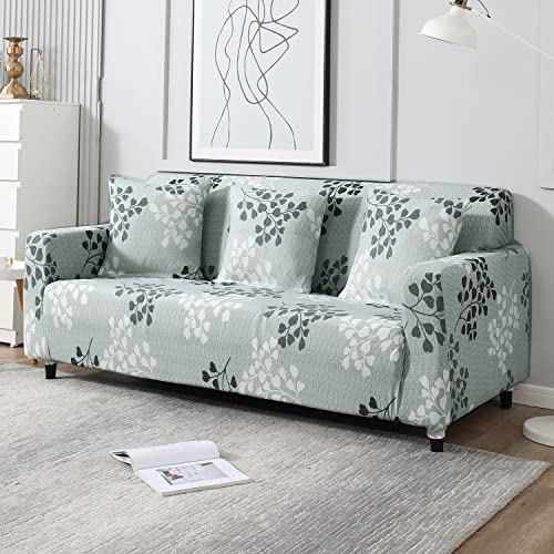 Image of HOKIPO Stretchable Elastic Couch Cover 3 Seater (AR-4095-D12)