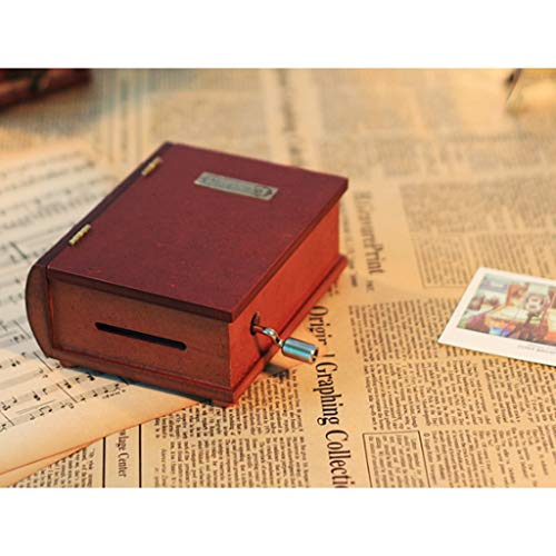 Caja de música creativa de papel para regalo de niña original 7