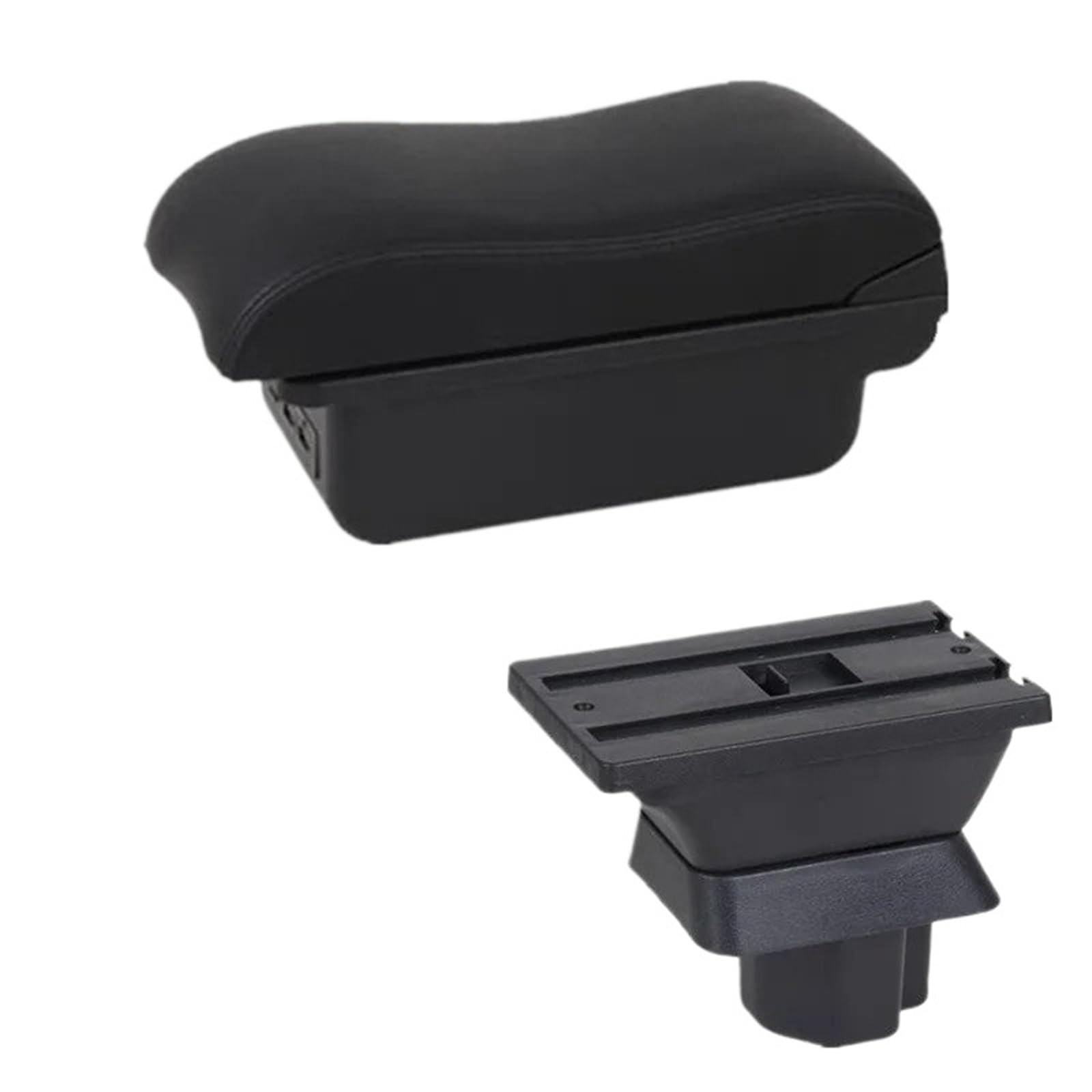 JMOLXURI Car Armrest Box For Mazda 2 For Demio Armrest Box Center Console