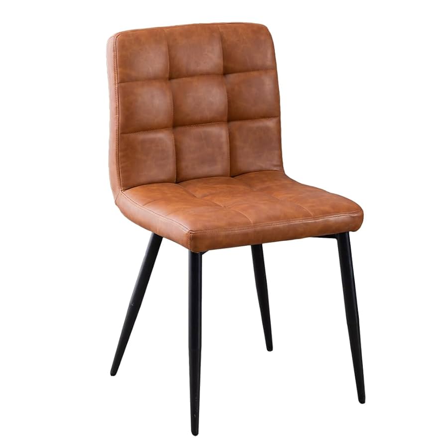 【新品登場】イームズチェア PUレザー ダイニングチェアリビングチェア ブラック Amazon｜ダイニングチェア PUレザー イームズチェア スチール脚