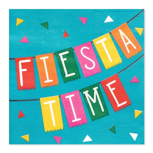 Image of American Greetings 50-Count Lunch Napkins, Fiesta Party Supplies