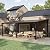 Jolydale Gazebo for Patio 12' x 20', Gazebo Pergola with Sloped Roof, Large Wall-Mounted Heavy Duty Awnings, for Backyard, Deck, Patio