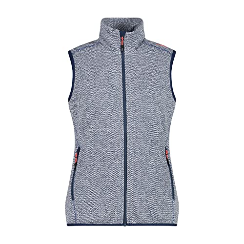 CMP Westen Damen Weste Fleeceweste Blue Ink-Bianco 38