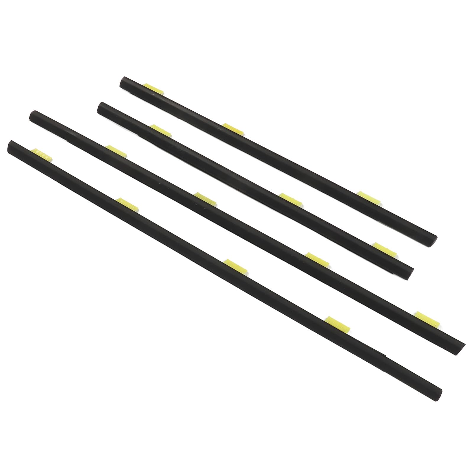 Akozon Jeu de Ceintures d'étanchéité de Porte, Coupe-froid Durable pour CRV 2002 – 2006, Moulage de Fenêtre Extérieure Avant et Arrière