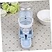 LIOOBO Leakproof Pet Water Dispenser for Dogs Cats Capacity Automatic Drinking Feeder Screw Mounted