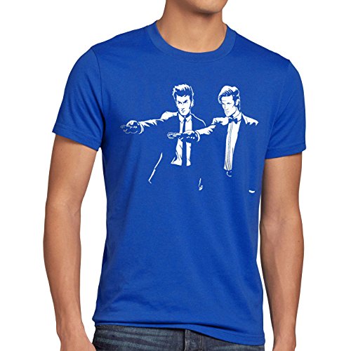 Style3 Who Time Fiction T-Shirt da Uomo Police