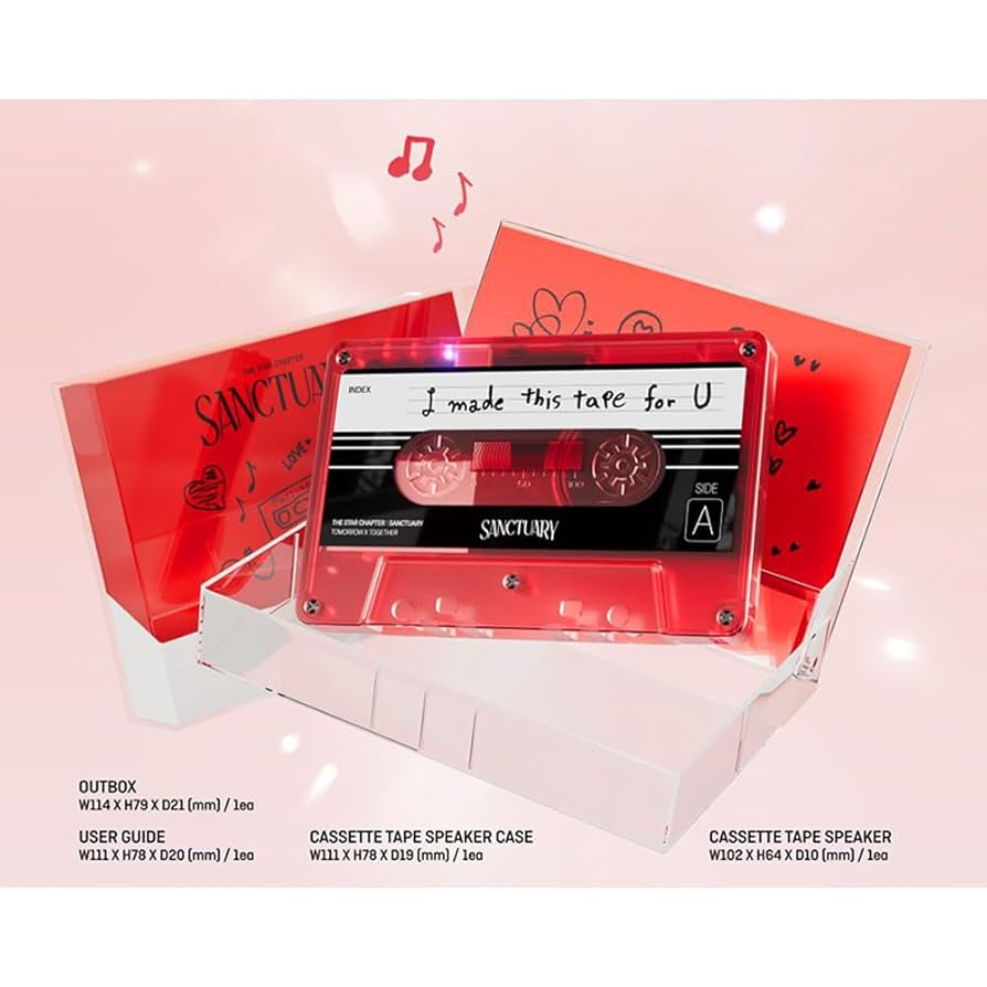 K-POP・アジア TXT SANCTUARY Cassette Tape Speaker Ver. TOMORROW X TOGETHER (TXT) - SANCTUARY (CASSETTE TAPE SPEAKER
