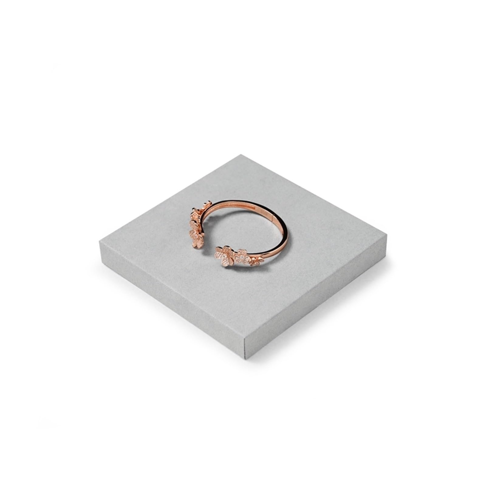 YGMNQAL Velvet Jewelry Tray Display Trays Grey Velvet Jewelry Display Tray For Ring Earrings Bangle Necklace Tray Organizer Jewelry Display Tray Grey