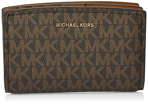 Michael Kors Bryant Medium Zip Around Wallet, Brown/Acorn