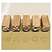 TINTON LIFE 16PCS Wooden Clay Pottery Stamp Pottery Tool Wood Block Stamp