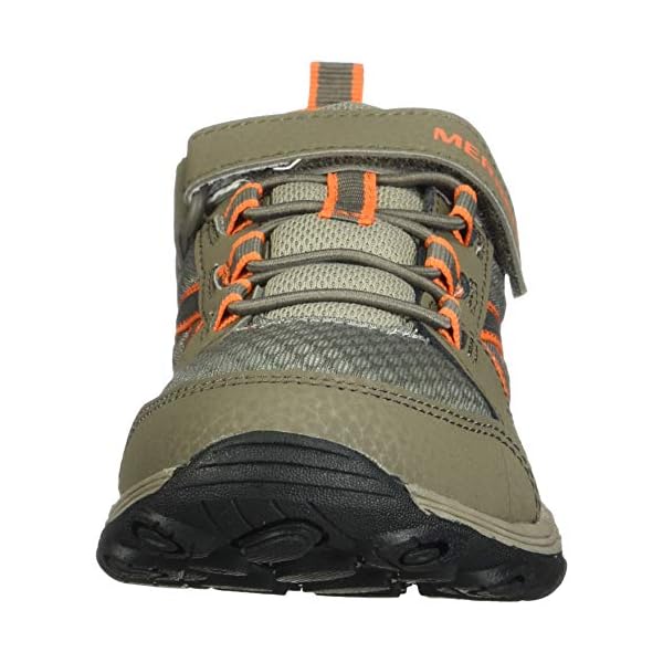 Merrell Kids Boys Outback Low Hiking Sneaker, Gunsmoke, 1 M US - Image 3