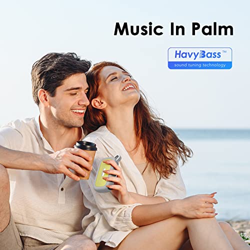 Image of Oraimo Palm Wireless Bluetooth Speaker Portable Speaker with 8W Studio Quality Sound, Powerful Bass, 5 Hours Playtime, IPX7 Waterproof, Bluetooth 5.0 and in-Built Mic