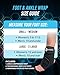 Activewrap Ankle Ice Pack Wrap - Includes 2 Reusable Ultra Flex Gel Ice Pads for Hot & Cold Compression for Foot, Heel, and Ankle Swelling, Pain Relief, Sprain, and Injury Recovery - Small/Medium