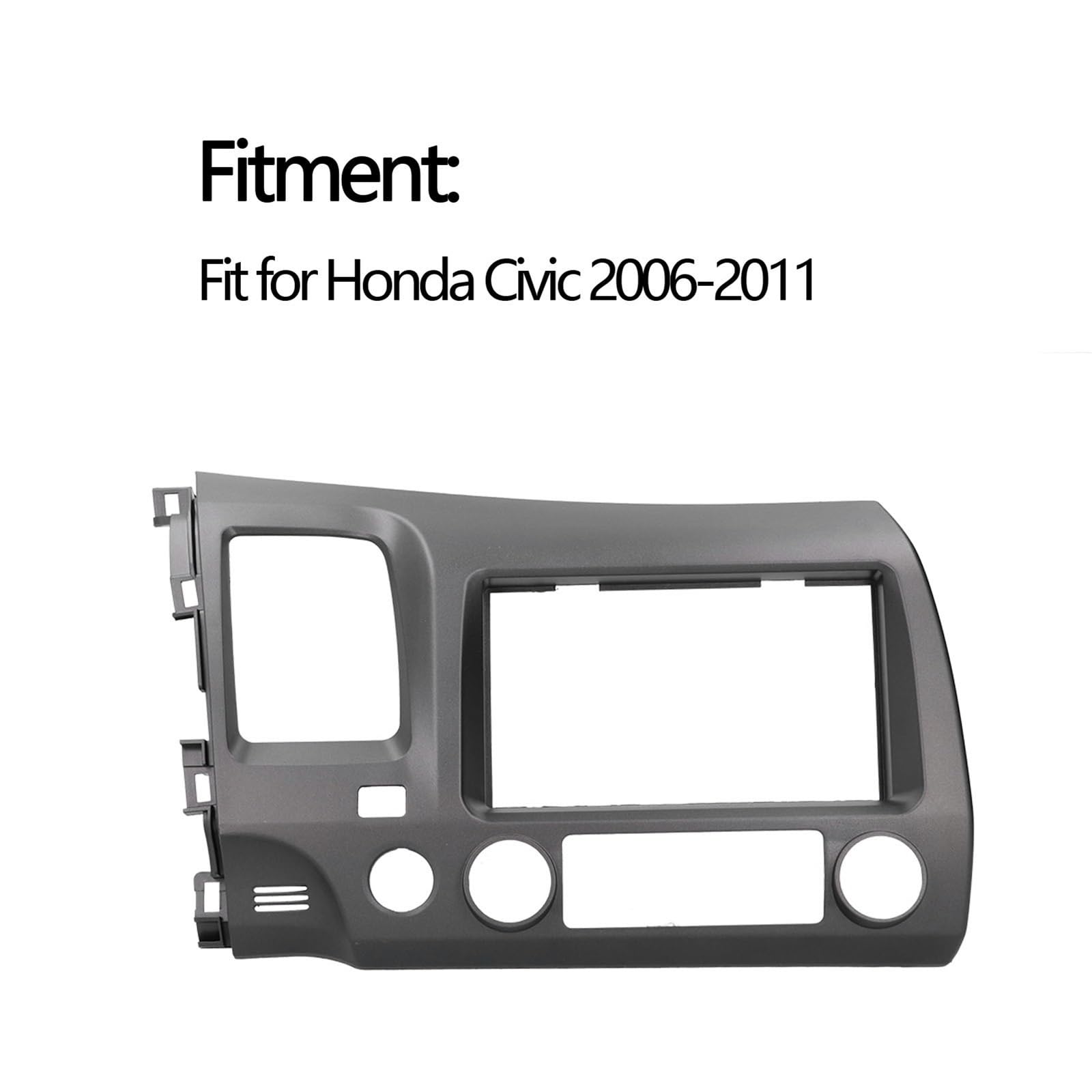 Samochodowe ramki montażowe Pasuje do Honda Civic 2006-2011 2din stereo DVD rama montażowa panel przedni uchwyt na deskę rozdzielczą 6,2/7 cali LHD RHD