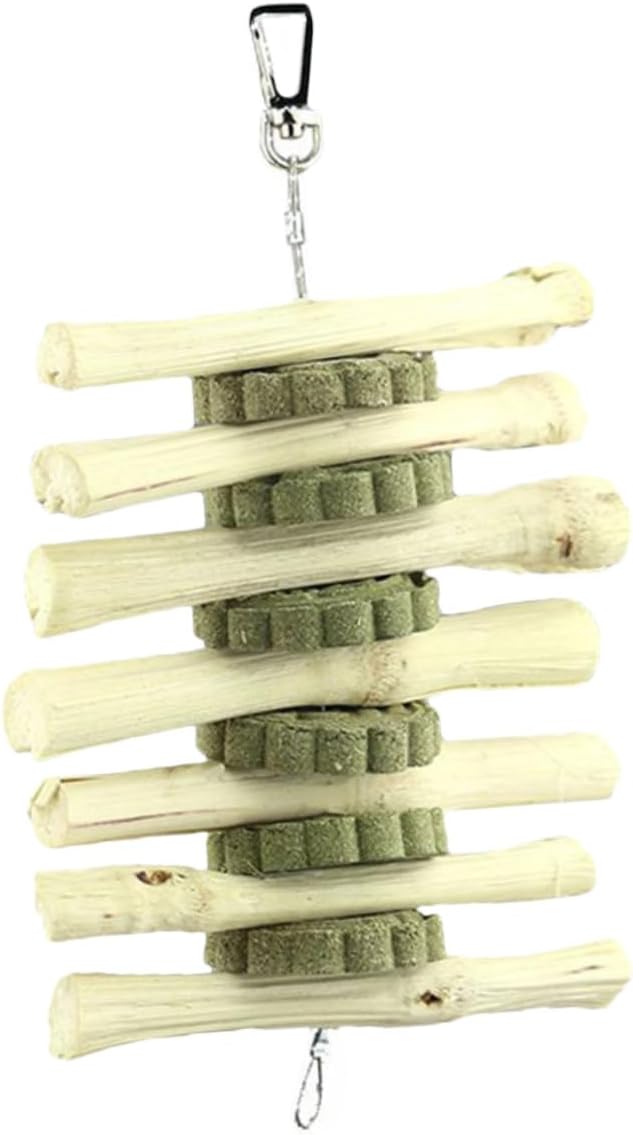 Yardwe 2Pcs Bunny Chew Animal Molar for Healthy Teeth Digestion for Rabbits and Herbivorous Pets Promotes Gastrointestinal Health