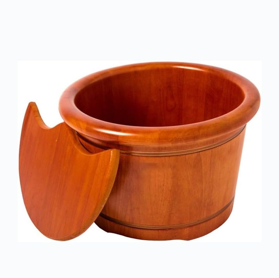 Cubeta de Madera para Sauna y Spa de Pies