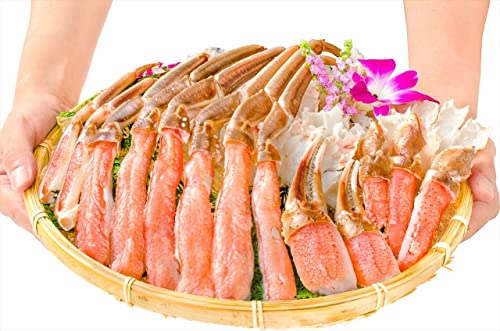築地の王様 カニ ズワイガニ カット済 超特大 サイズ 1kg 約3人前 生食 刺身 OK の商品画像 1