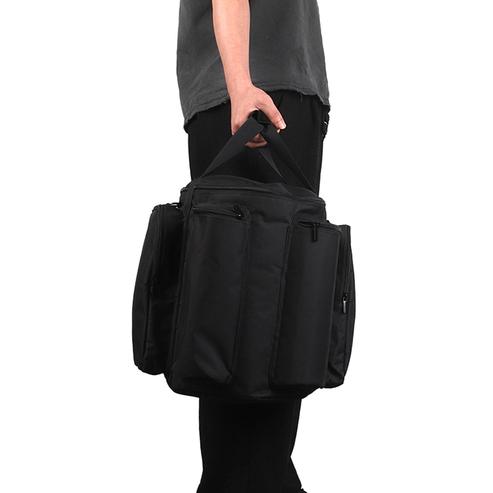 KIMISS Lautsprecherbeutel Reisekoffer für S1 Pro & S1 Pro+ Lautsprecher, Langlebige Tragetasche mit Zubehörfächern und Abnehmbarer Schultergurt