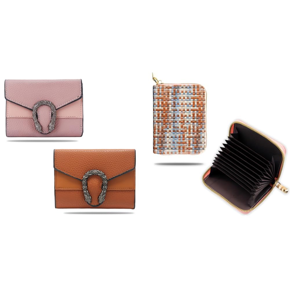 kraptick Women s Wallet Stylish Compact Purse Clutch with Card & Coin Holder Debit Card Organizer, + Wallet for Unisex - The Ultimate Stylish and Compact Credit, Debit, ATM Card Holder-picture-18