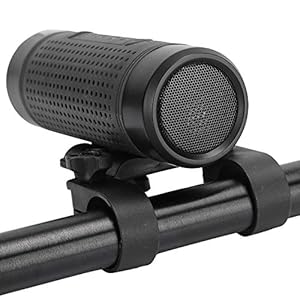 Luidsprekers Bluetooth Wireless Outdoor, 5000mAh draagbare fiets-luidspreker Waterdichte fiets Bluetooth-luidspreker met houder/FM-radio/zaklamp voor fietstocht