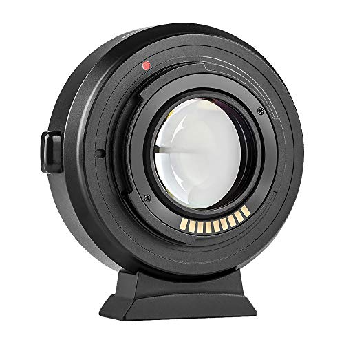 Image of VILTROX EF-EOS M2 Lens Mount Adapter 0.71x Speed Booster Lenses Ring Adapter for Canon EF Lens to EOS EF-M Mirrorless Cameras AF Auto Focus Reducer Adapter