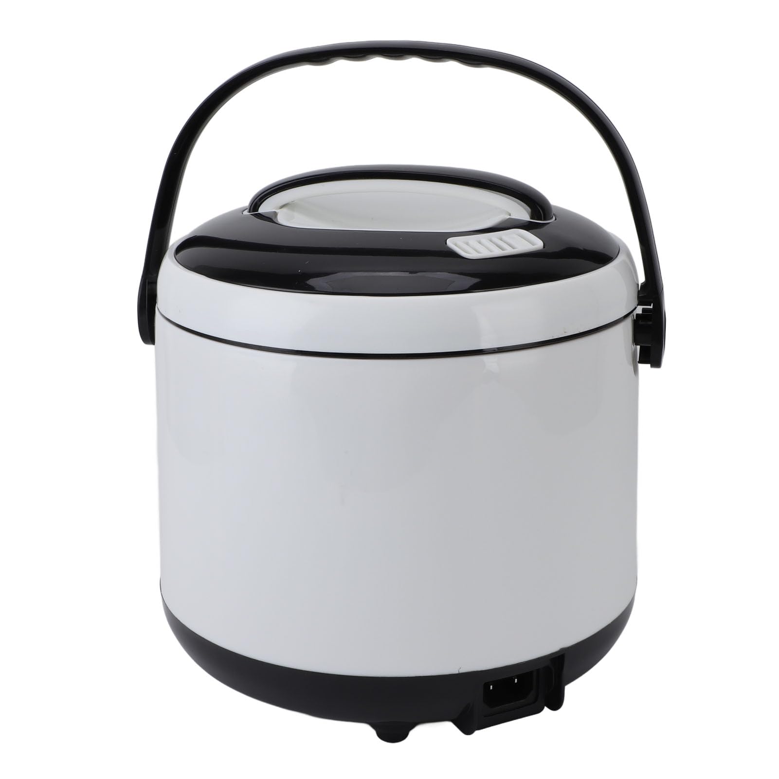 Mini Cuociriso, Cuociriso Personale Cuociriso Portatile Con Funzione Di Isolamento 24V 200W 2L Piccolo Cuociriso Da Viaggio Rivestimento Antiaderente Per Cottura Di Riso, Congee,
