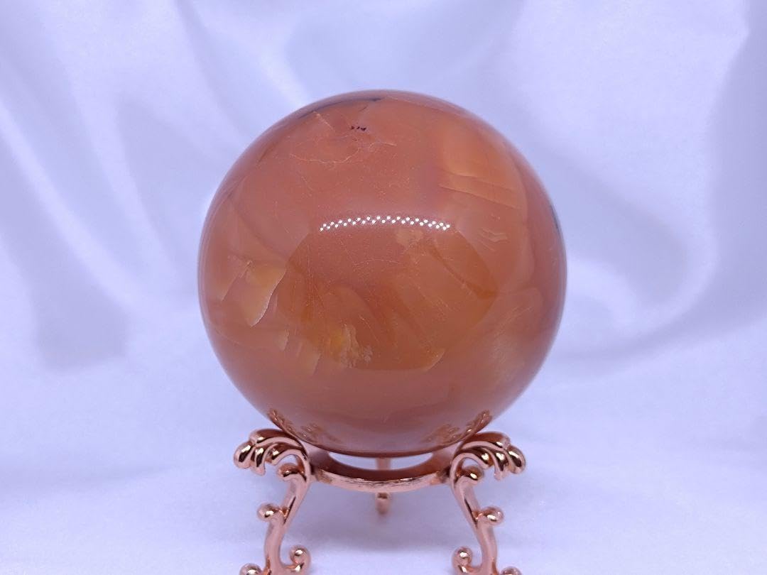 カーネリアン　スフィア　400g　66mm カーネリアン スフィア 400g 66mm カーネリアン スフィア 400g 66mm