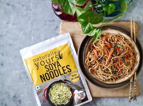 Image of Naturally Yours Healthy Noodle Trial Pack | 5 Varieties - Multi Millet, Red Rice, Quinoa, Buckwheat & Soy | No Maida, No Onion No Garlic, Jain Friendly, Vegan | Tastemaker Inside | 900g Pack of 5