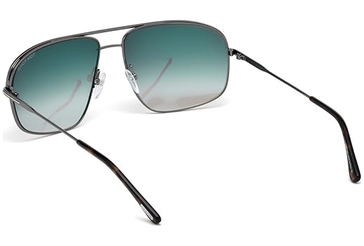 Amazon.com: Tom Ford - JUSTIN FT 0467, Geometric, metal, men