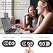 Eye Webcam Cover Slider 0.7Mm Thin - Web Camera Cover Fits Laptop, Desktop, Pc, Macboook Pro, iMac, Mac Mini, Computer, Smartphone, Protect Your Privacy Security, Strong Adhensive 3 Pack (3 Pack)