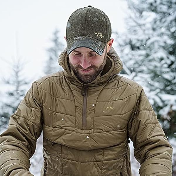 Blaser Jachtpet VINTAGE grijs - waterafstotende jachtcap - geborduurde pet voor de jacht met Blaser logo