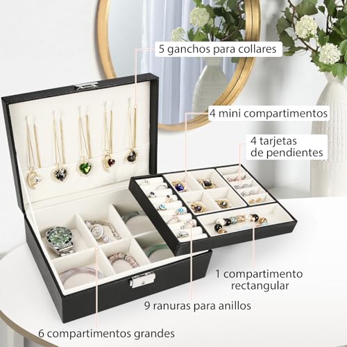 Mejores review On-line Joyero con llave los 7 más buscados. 5 Imagen adicional