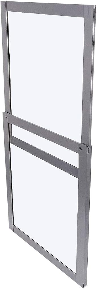Soleus Air Sliding Window Kit, Reinforced Aluminum Works Exclusive with the Soleus Over The Sill (Saddle) Air Conditioner (Air Conditioner Not Included)