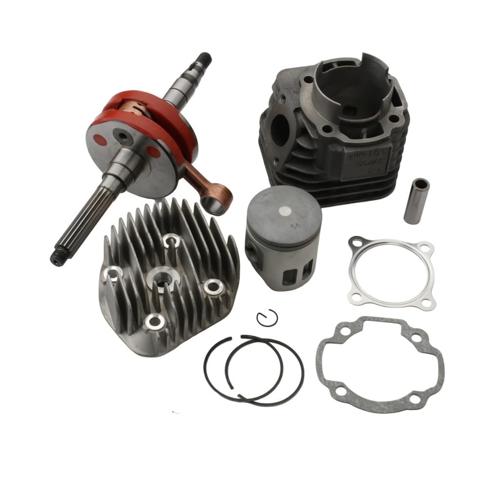 Amazon.com: 56mm 128cc Big Bore Cylinder Kit & Racing Crankshaft