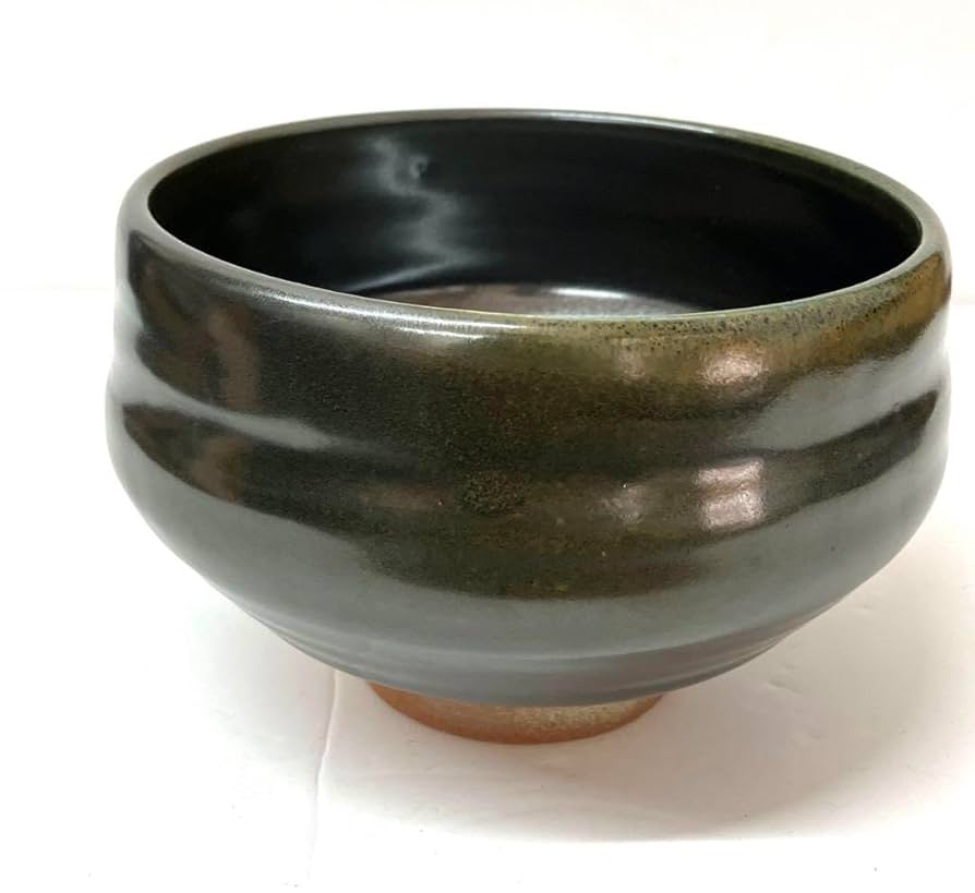 骨董 「名品」ウラン釉 上神焼 (希少作:茶碗) Amazon.co.jp: 共箱入り 骨董 名品ウラン釉 上神焼 作:茶碗 茶碗