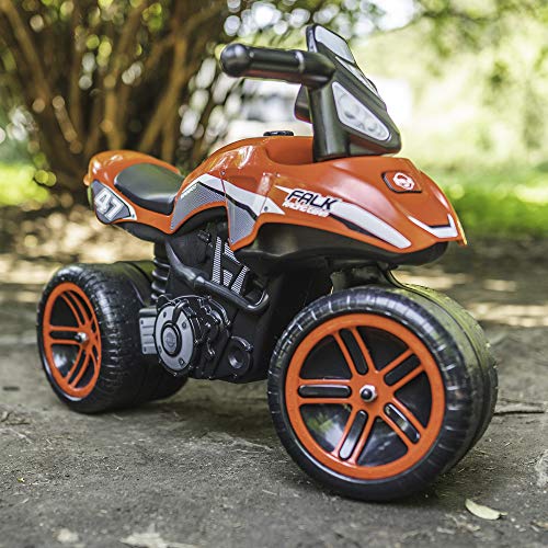 Falk - Moto draisienne Racing Team Rouge - A Partir de 2 años - Fabricado en Francia - Ruedas Extra Grandes - Desarrolla el Equilibrio y Las Habilidades motoras - 530