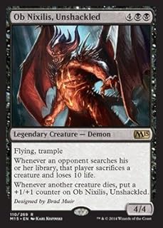 Magic The Gathering - Ob Nixilis, Unshackled (110/269) - Magic 2015