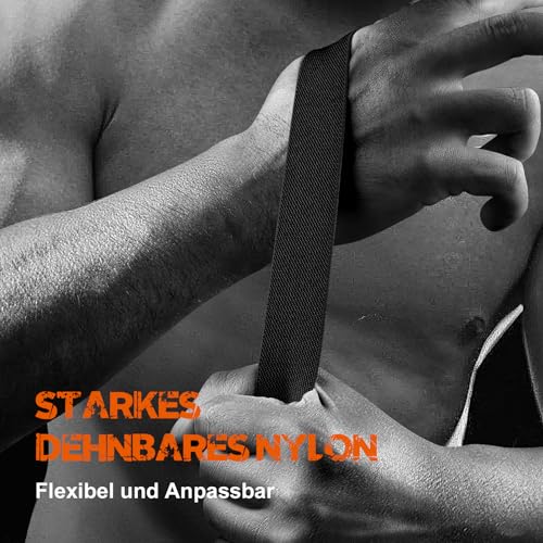 Bandletic Kompatibel mit Garmin Fenix 7X/7X Pro/6X/6X Pro/Fenix 8 51mm/5X Plus/5X/Fenix 3/3 HR Armband, 26mm Quick Fit Nylon Armband für Garmin Epix Pro 51mm/Tactix Delta Solar/Instinct 2X Solar