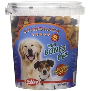 Nobby Starsnack Mini Bones Mix Friandise pour Chien 500 g