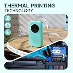 Phomemo Label Maker-D30 Labeler,Portable Bluetooth Label Makers,Replace Typewriter,Phone Support,Easy to Use,Office Home Organization Gift for Women Men,Halloween Decoration,USB Rechargeable-Green