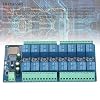 16 Channel Relay Module,WROOM-32E WiFi BLE DC 5-12V Input 16 Relay Output Board for Smart Home Automation IoT Control and Secondary Development