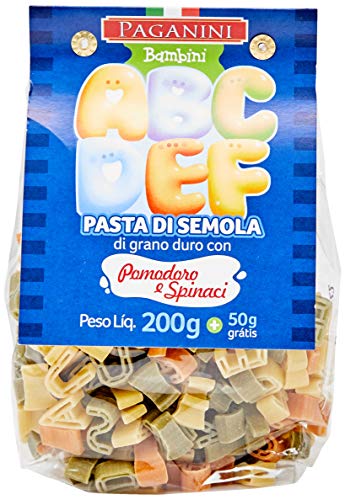 Macarrão Letrinhas Bambini Paganini 250g