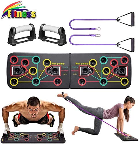 Innoo Tech Push Up Board, 13 em 1 Ferramentas de Exercício de Construção Corporal Suporte de Exercíc